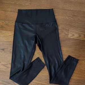Lululemon Align Black Shine High-Waisted Leggings